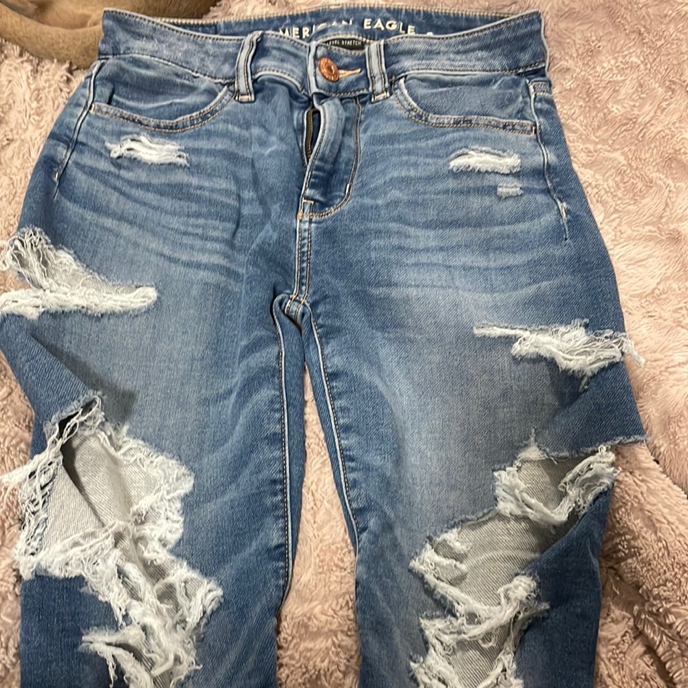 American eagle jeans size 0